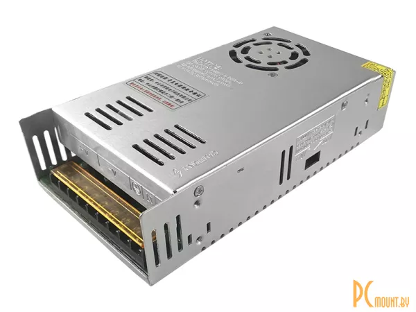 Блок питания 500W 24V, 20A, 215x115x50, вентилятор