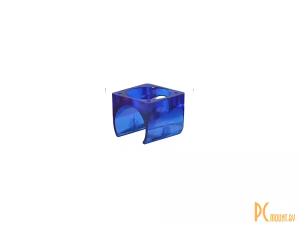 E3D V6 крепление вентилятора 3010, синий