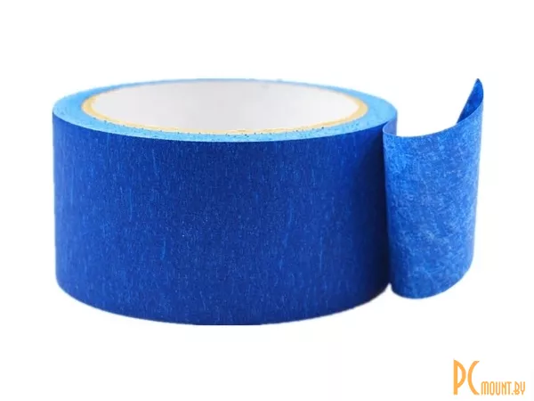 Термолента синяя 48мм * 30м, masking tape hot bed platform with high temperature DIY, 48mm