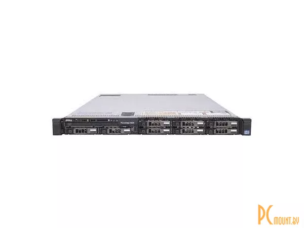 Сервер Dell R620 SFF 1U, 32GB 2x Xeon E5-2640v2; (2.0 / 2.5GHz, 8 cores, 16 threads, 20M Cache, 7.2GT / s), 2-Socket, RAM: 32GB (4x8GB) DDR3 1600 MHz (24 слота DDR3 RDIMM, UDIMM, and LRDIMM), RAID: PERC H710P Mini, LAN: 2x 10G SFP+, 2x 1G (C63DV), PSU: 2x 750W; 8 HotSwap SFF 2.5", no HDD, 2xHDD tray 2.5", PCIe 3.0: 2 слота half height, half length (2 x16), 1 слот half height (4RCMV02) (б/у)