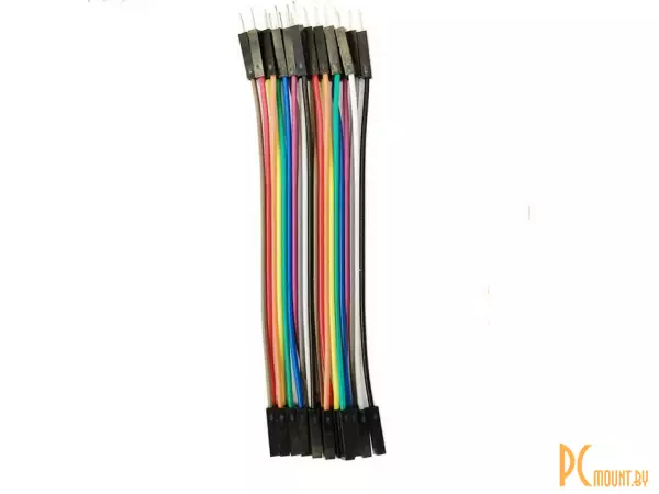 Кабель соединительный 20см 1P-1P (папа-мама), 40шт.в комплекте, Cable 20cm 1P-1P (Male to Female), one pack is 40PCS