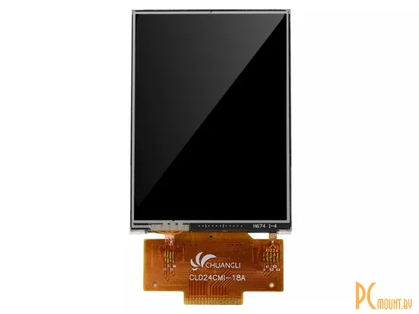 ILI9341, Модуль ЖКИ дисплея с Touch-screen,  2.4" TFT LCD Display module 240x320 