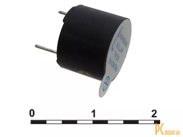 HCM1206X Звукоизлучатель магнитоэлектрический, активный, 6В
