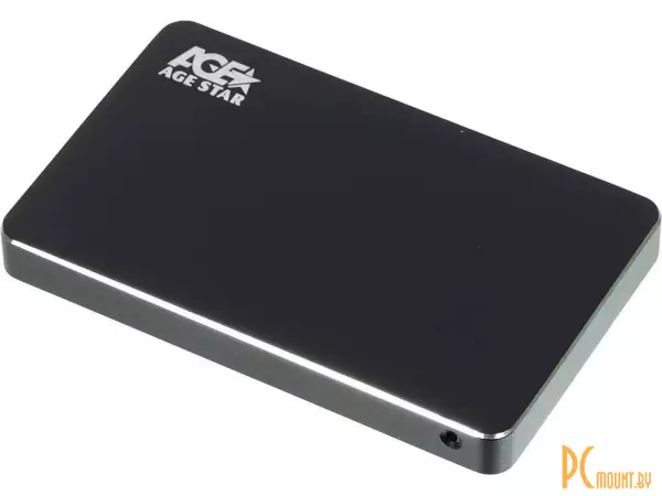 Корпус для HDD/SSD 2.5" толщиной до 9.5 мм, AgeStar 3UB2AX1
