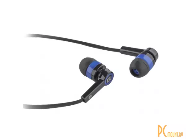 фото Наушники Defender Pulse 420 Чёрный+синий Наушники Defender Pulse 420 Чёрный+синий