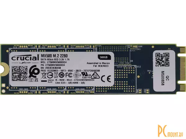 SSD 500GB Crucial CT500MX500SSD4 M.2 2280