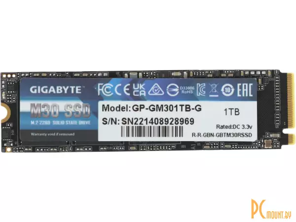 SSD 1TB Gigabyte GP-GM301TB-G M.2 2280
