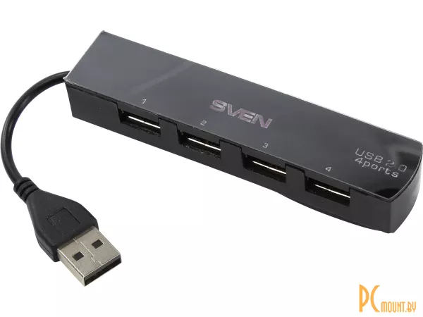 USB-концентратор SVEN HB-891, 4 port, black