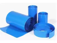 Термоусадка ПВХ 155mm в сложенном состоянии, отрезок 1м для 18650