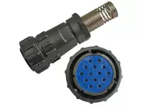 FQ30-14pin TK-16 Разъем цилиндрический розетка 14pin на кабель