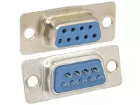 DB-9F Разъем D-SUB 9pin, розетка  на кабель