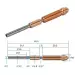 Интегрированное сопло 0.4/1.75mm Creality K1C, закаленная сталь